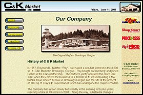 C K Market web site