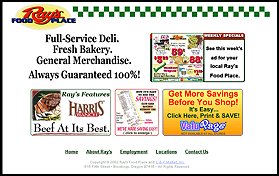 Ray's Food Place Website